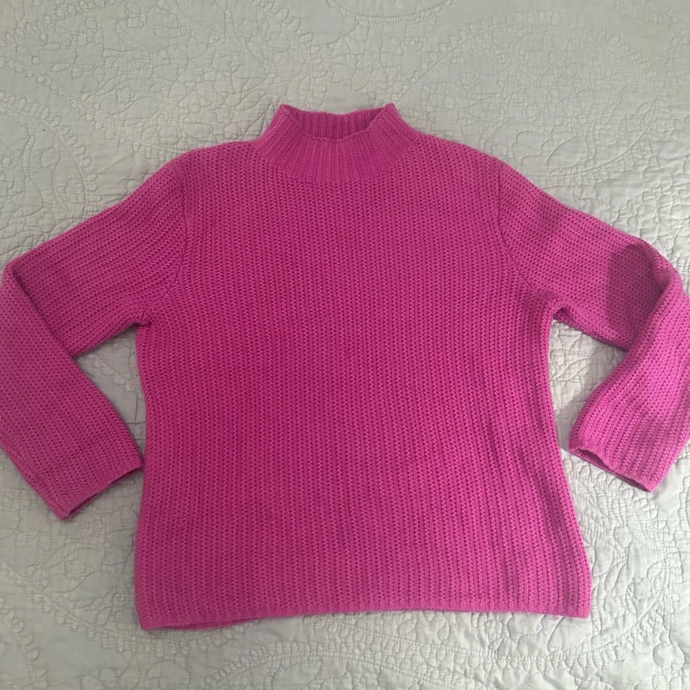 DONATED: J Crew Mock Neck Sweater - Picture 4 of 11